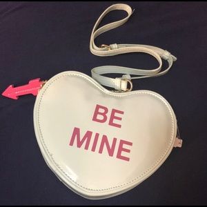 Heart shaped cross-body bag “Be mine” bag